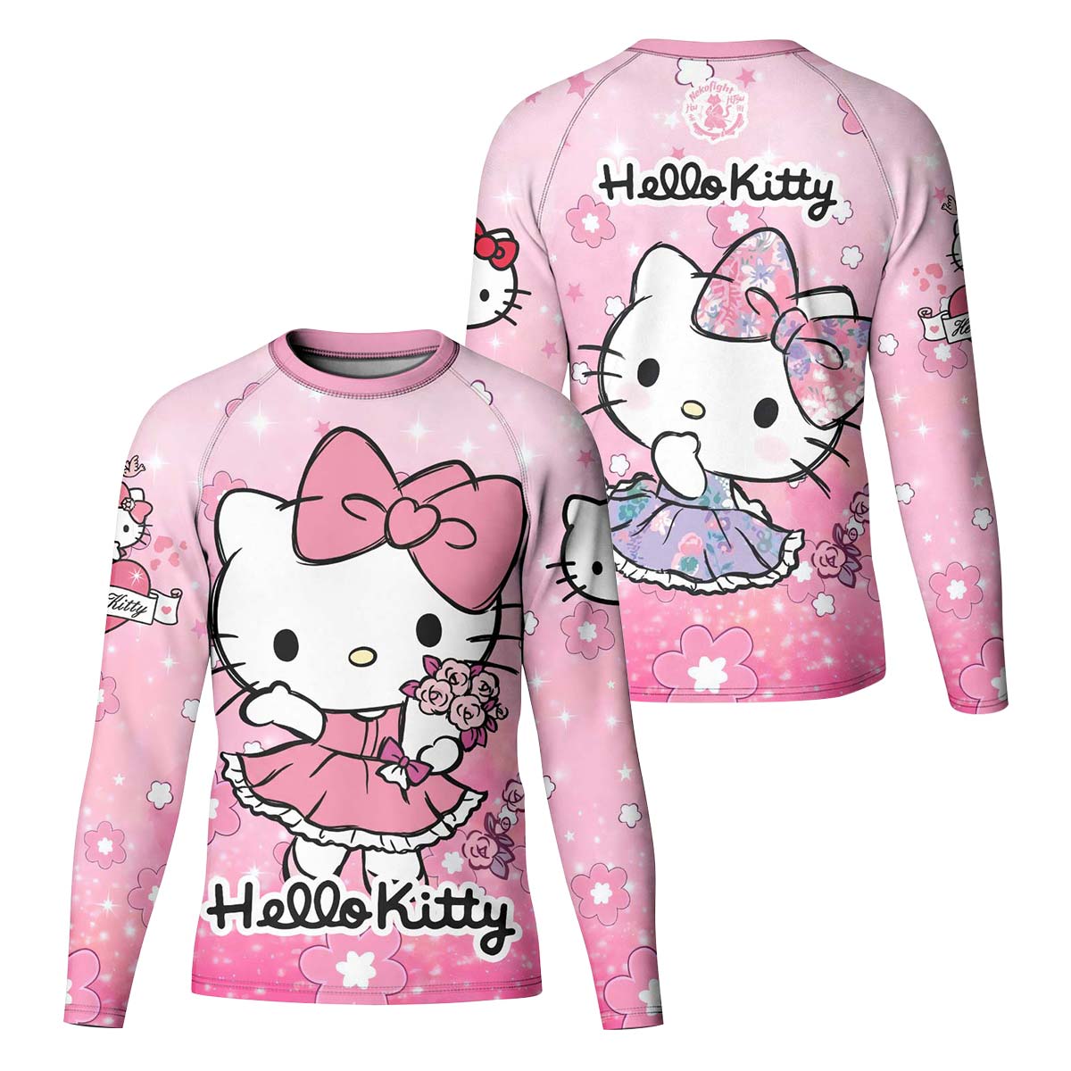  Hello Kitty Pink Fantasy Kid Rash Guard