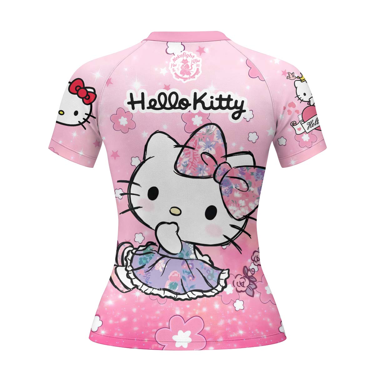  Hello Kitty Pink Fantasy Rash Guard