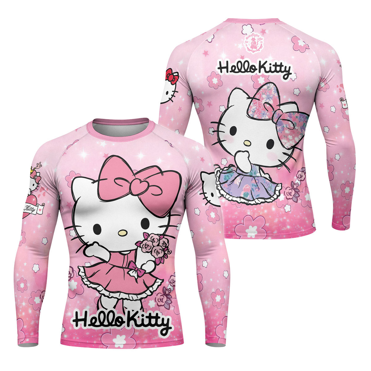  Hello Kitty Pink Fantasy Rash Guard