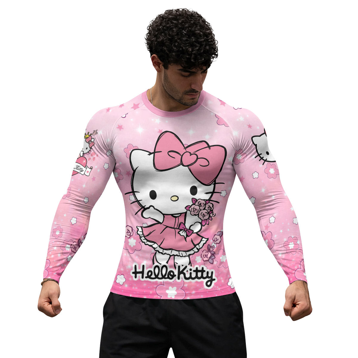  Hello Kitty Pink Fantasy Rash Guard