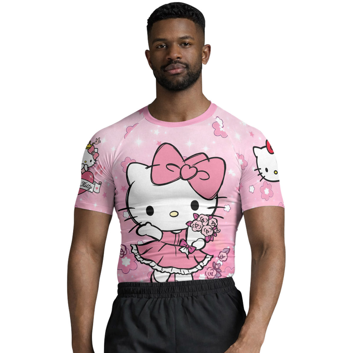  Hello Kitty Pink Fantasy Rash Guard