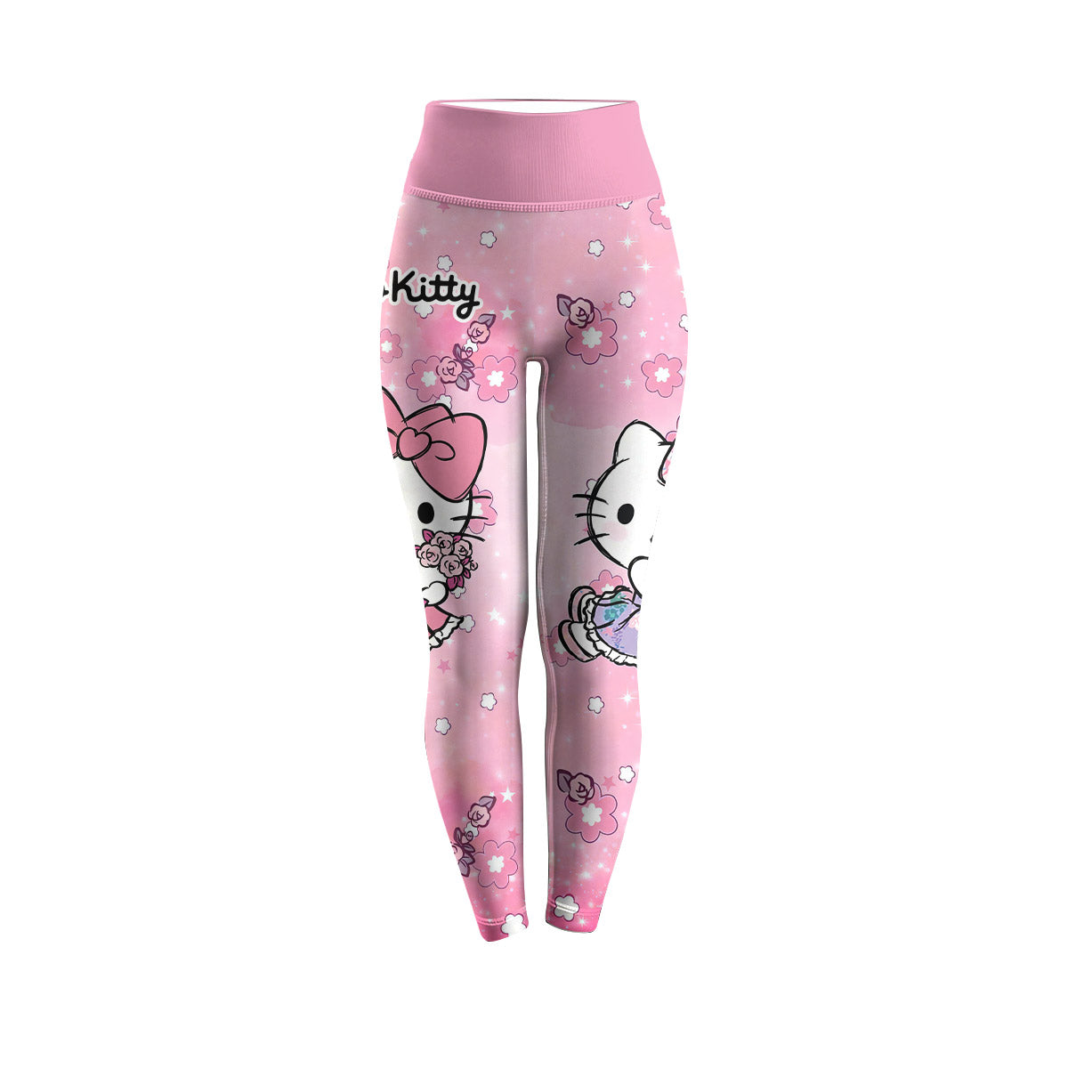  Hello Kitty Pink Fantasy Women's Leggings