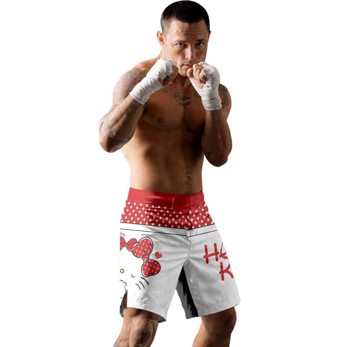Hello Kitty Polka Dot Fight Shorts