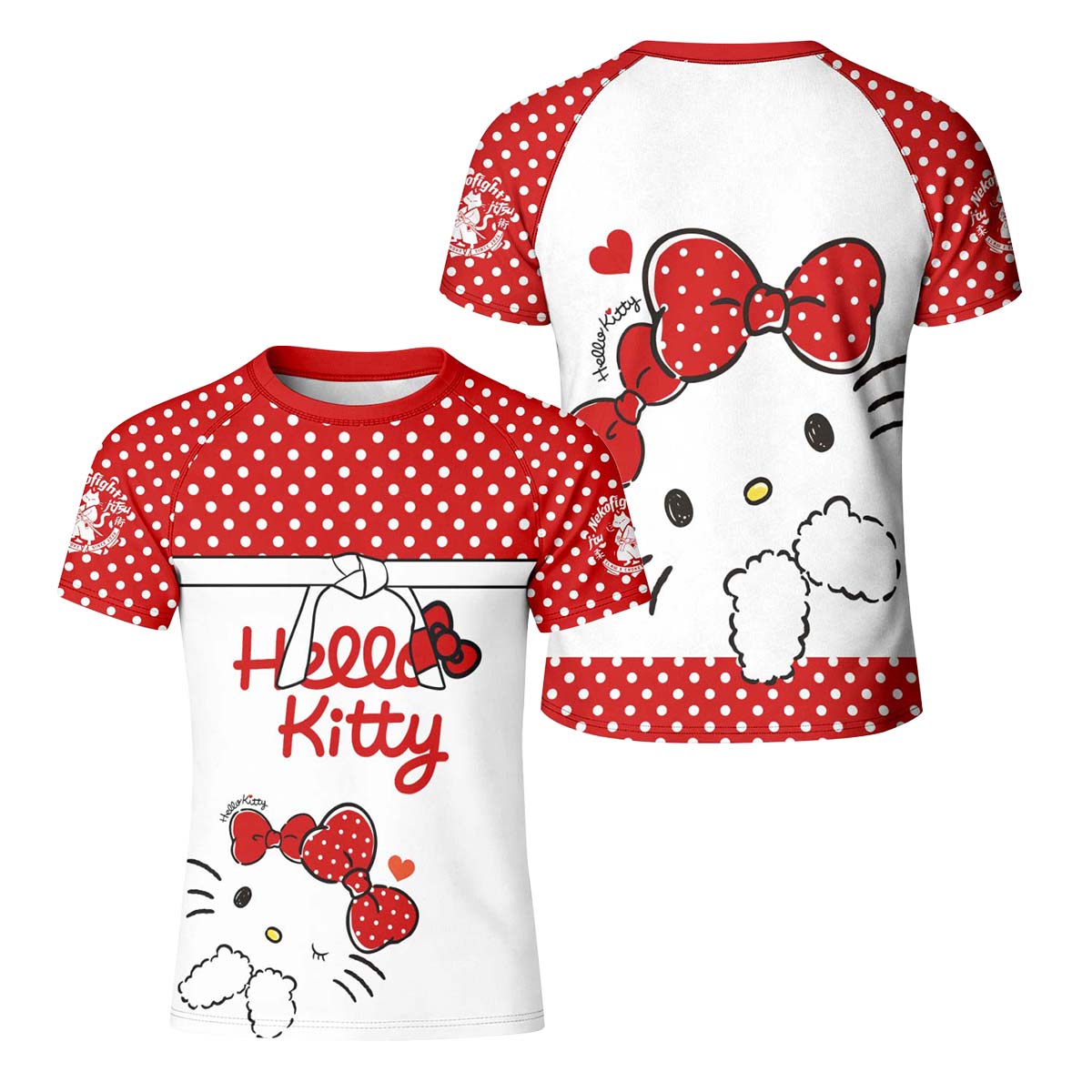 Hello Kitty Polka Dot Kid Rash Guard
