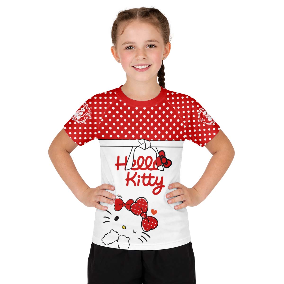 Hello Kitty Polka Dot Kid Rash Guard