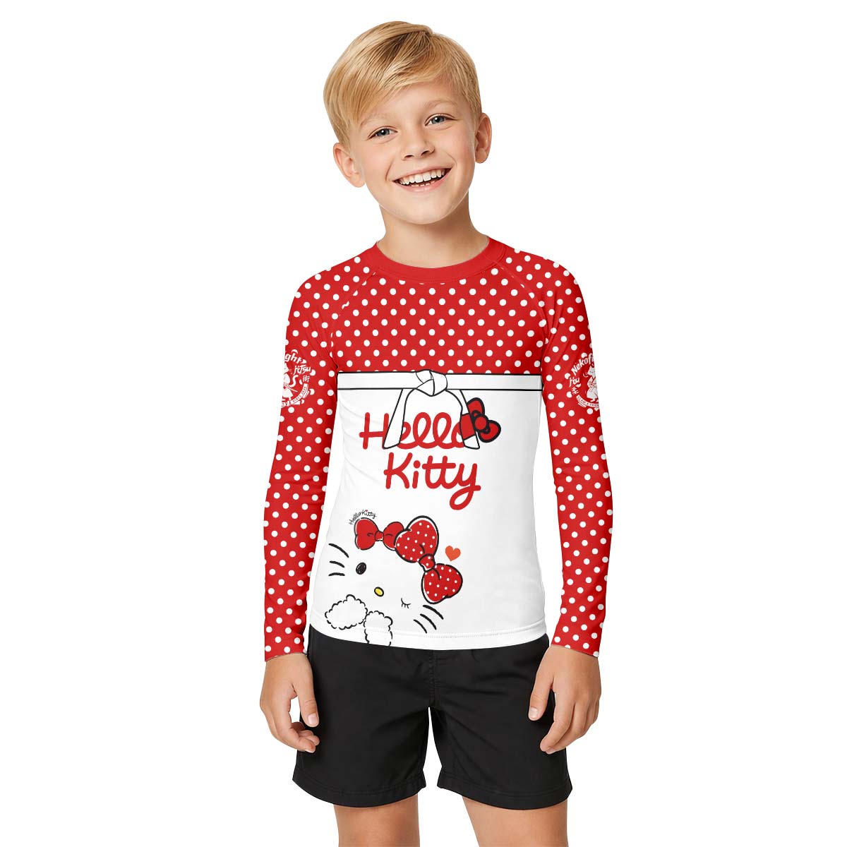 Hello Kitty Polka Dot Kid Rash Guard