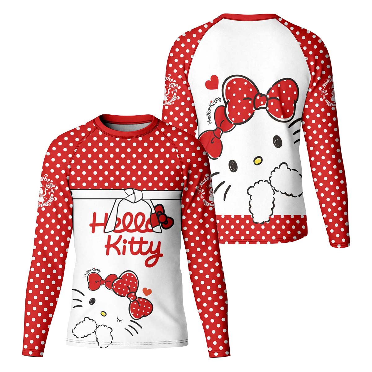 Hello Kitty Polka Dot Kid Rash Guard