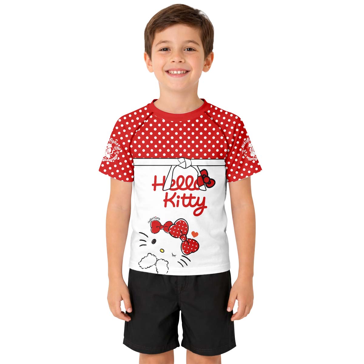 Hello Kitty Polka Dot Kid Rash Guard