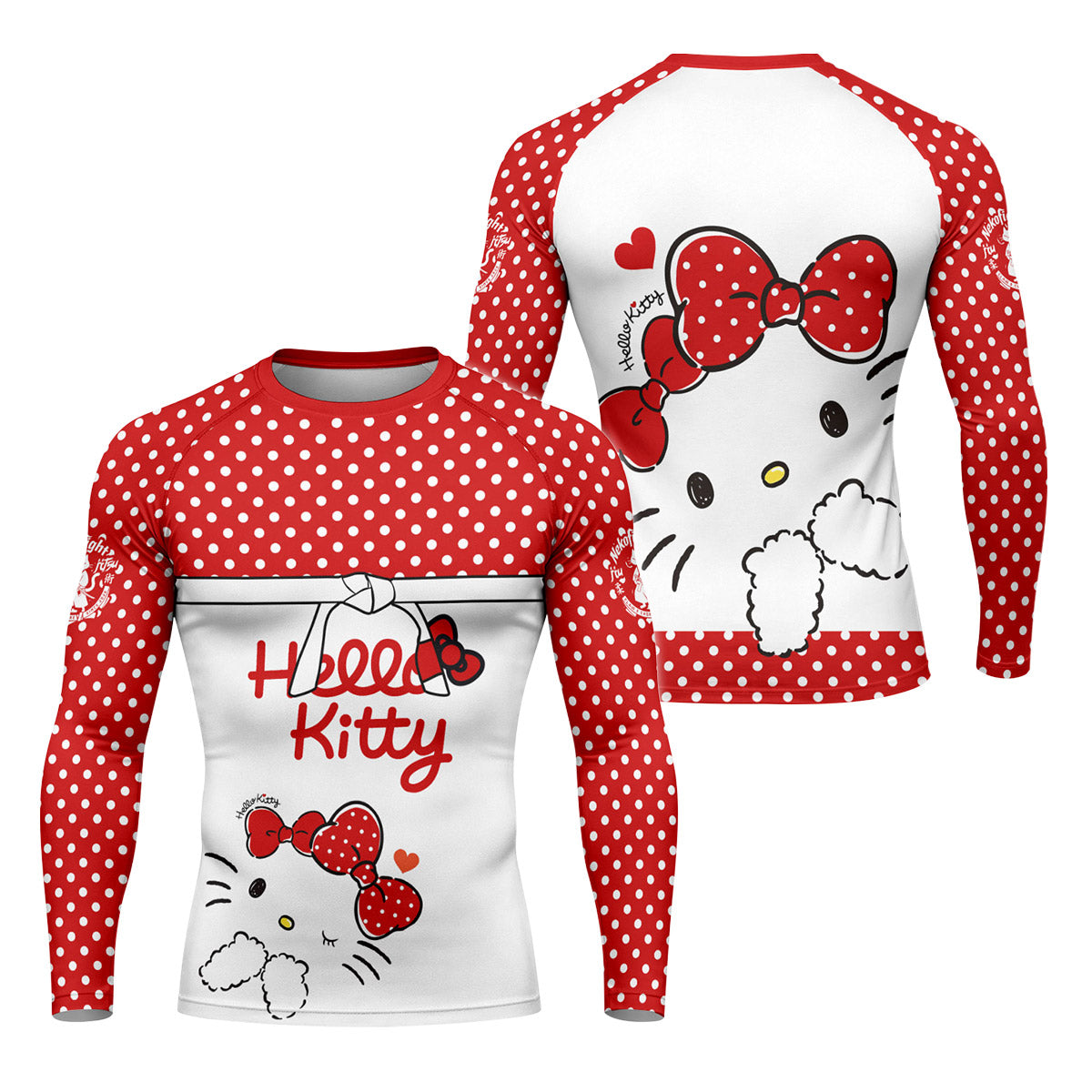 Hello Kitty Polka Dot Rash Guard