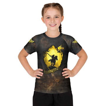  Hero of Hyrule Kid Rash Guard