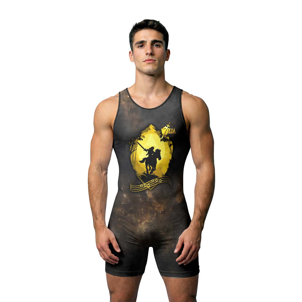  Hero of Hyrule Wrestling Singlet