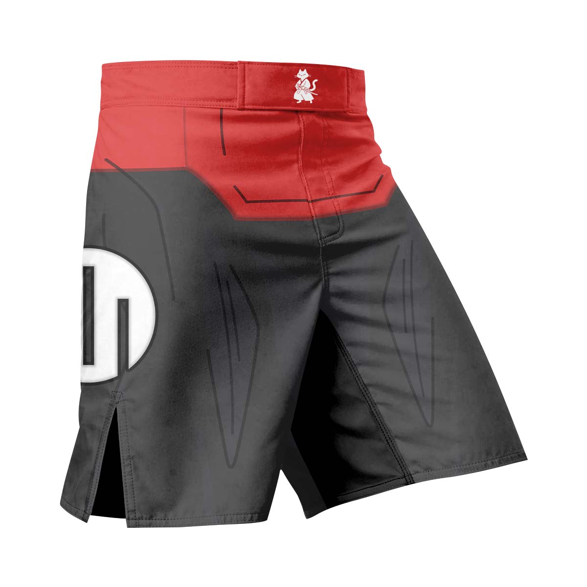 Invincible Black Red Cosplay Fight Shorts