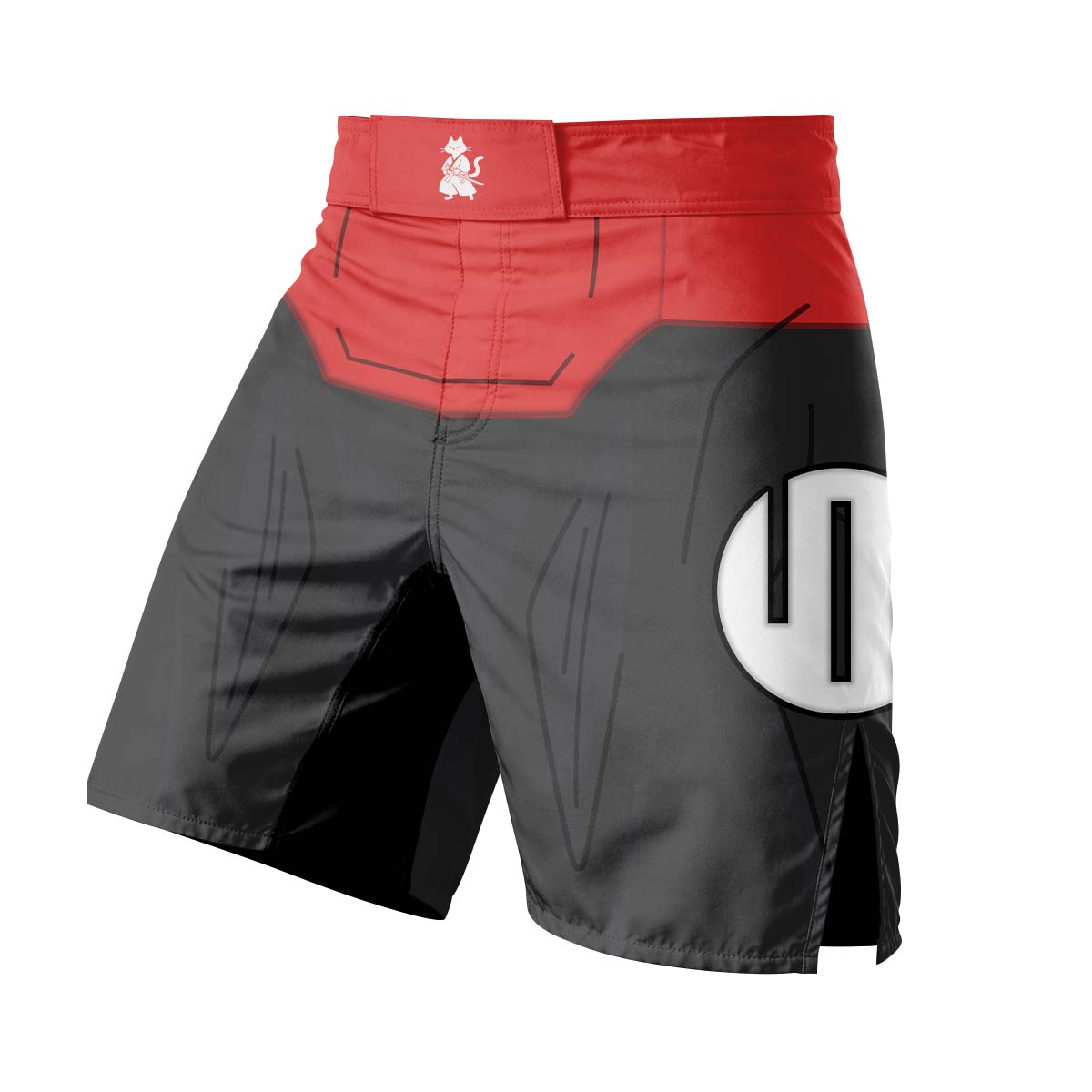 Invincible Black Red Cosplay Fight Shorts