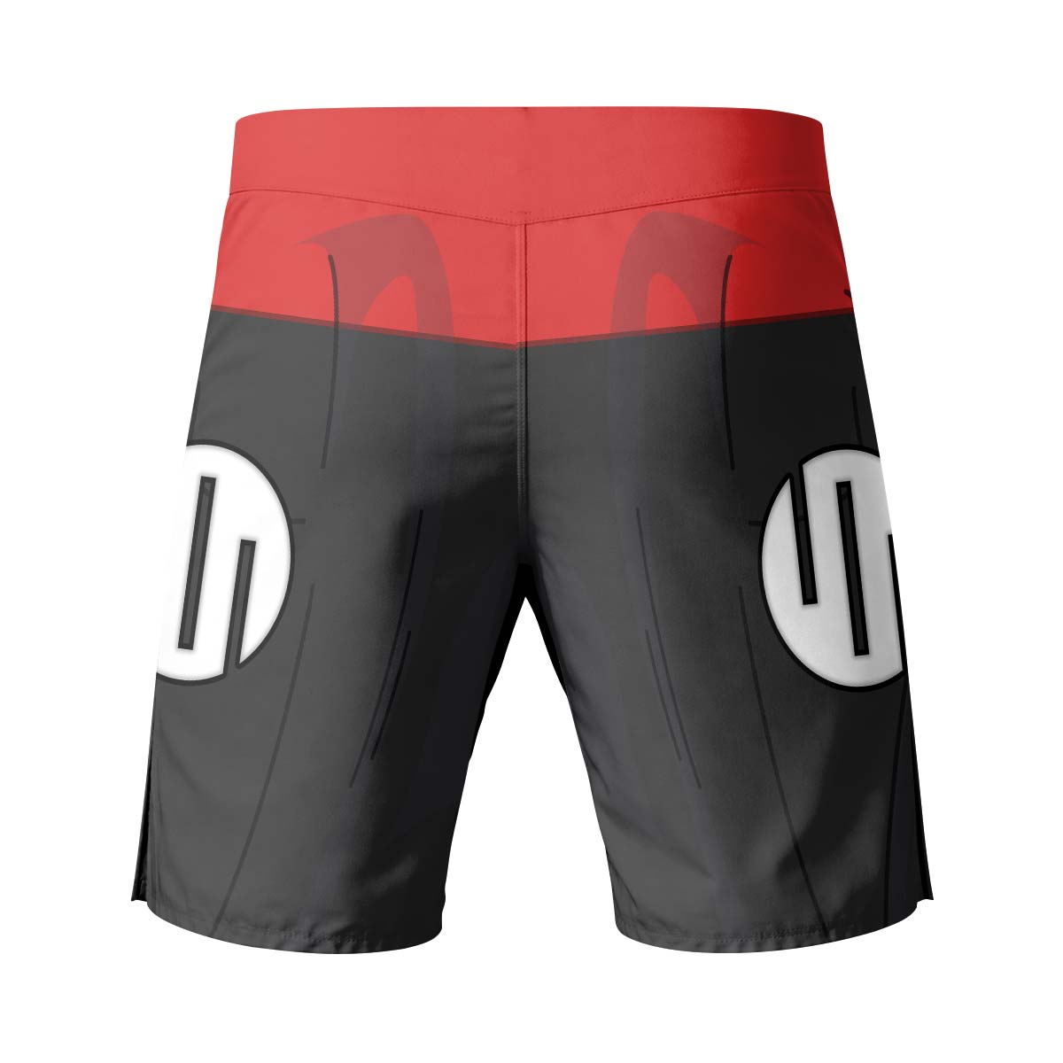 Invincible Black Red Cosplay Fight Shorts