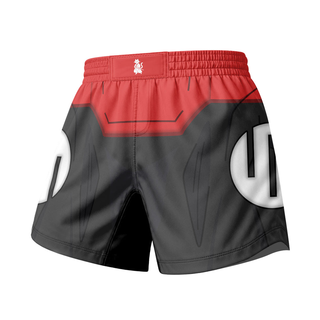 Invincible Black Red Cosplay Grappling Shorts
