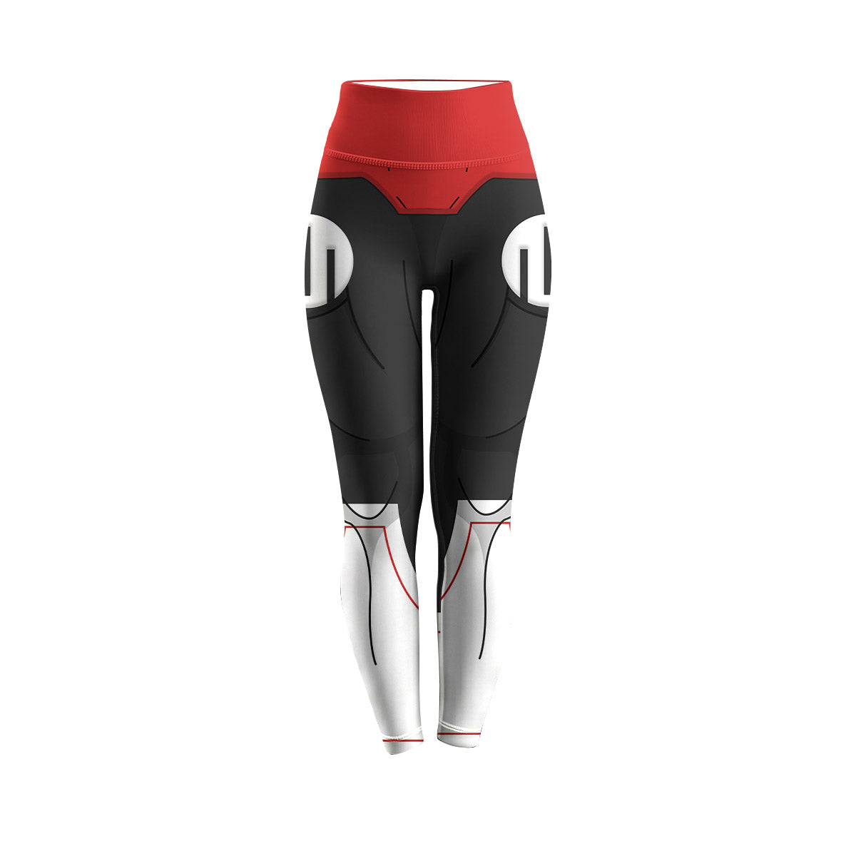  Invincible Black Red Cosplay Women's Leggings