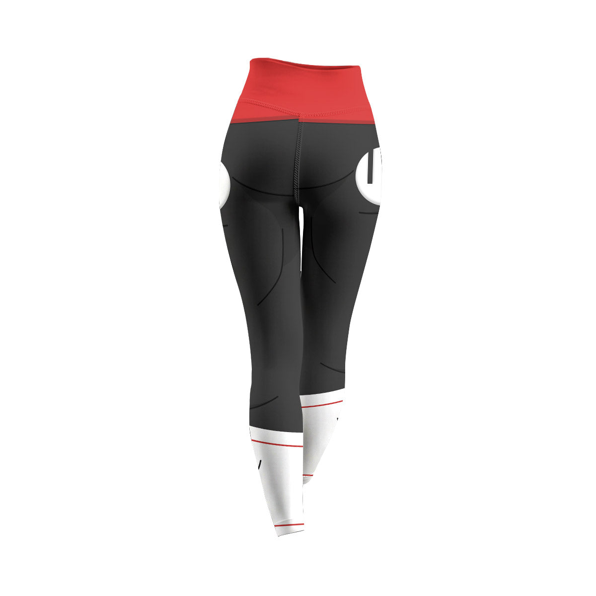  Invincible Black Red Cosplay Women's Leggings