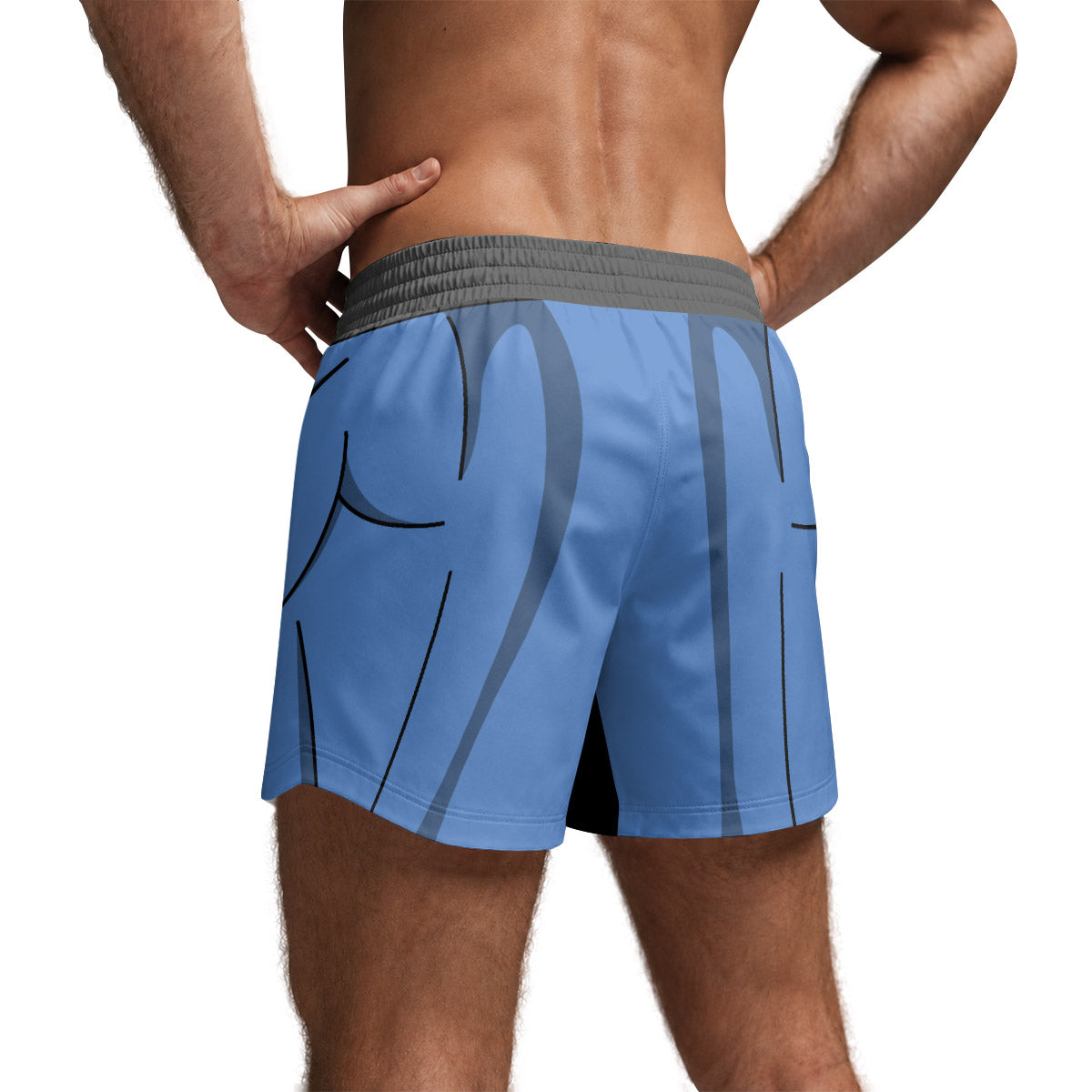 Invincible Blue Grappling Shorts