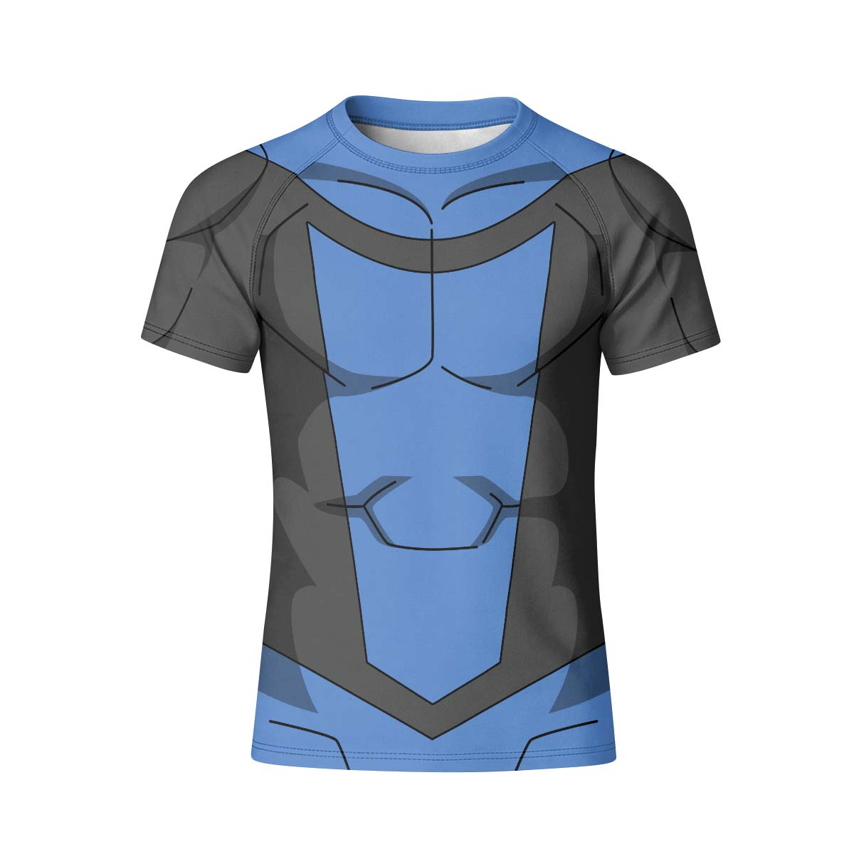 Invincible Blue Kid Rash Guard