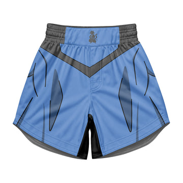 Invincible Blue Kids Grappling Shorts