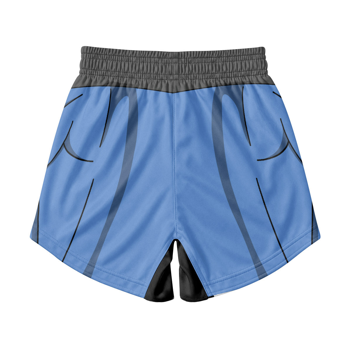 Invincible Blue Kids Grappling Shorts