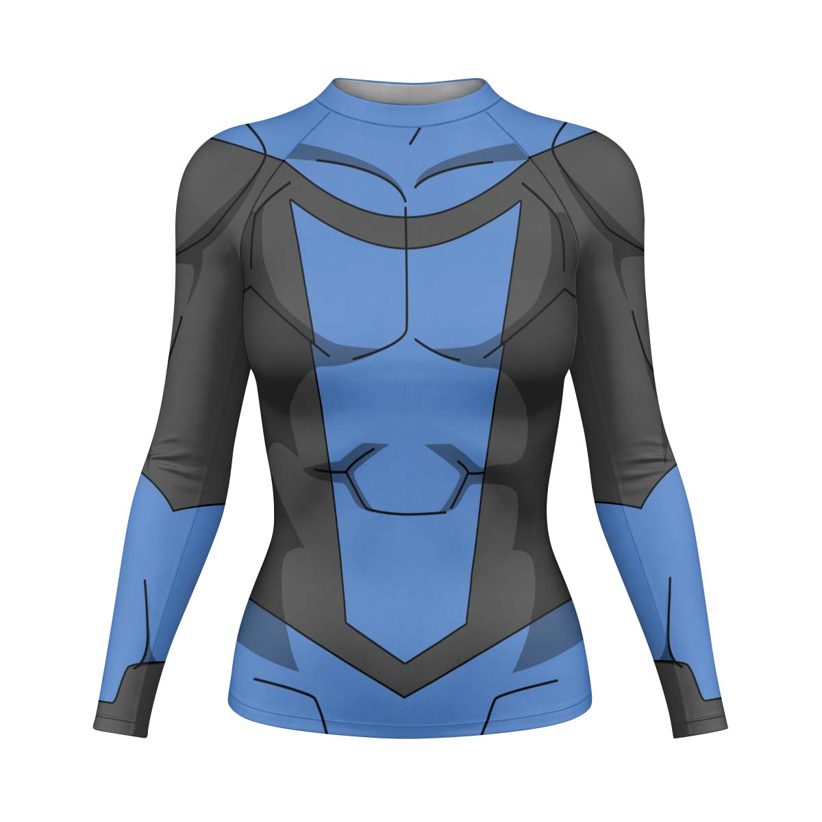 Invincible Blue Rash Guard