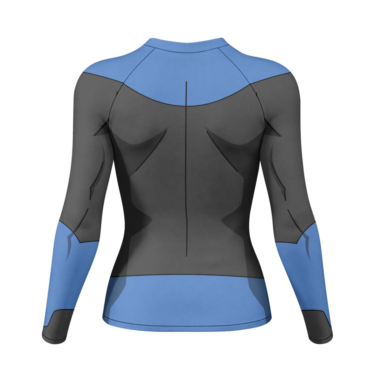 Invincible Blue Rash Guard