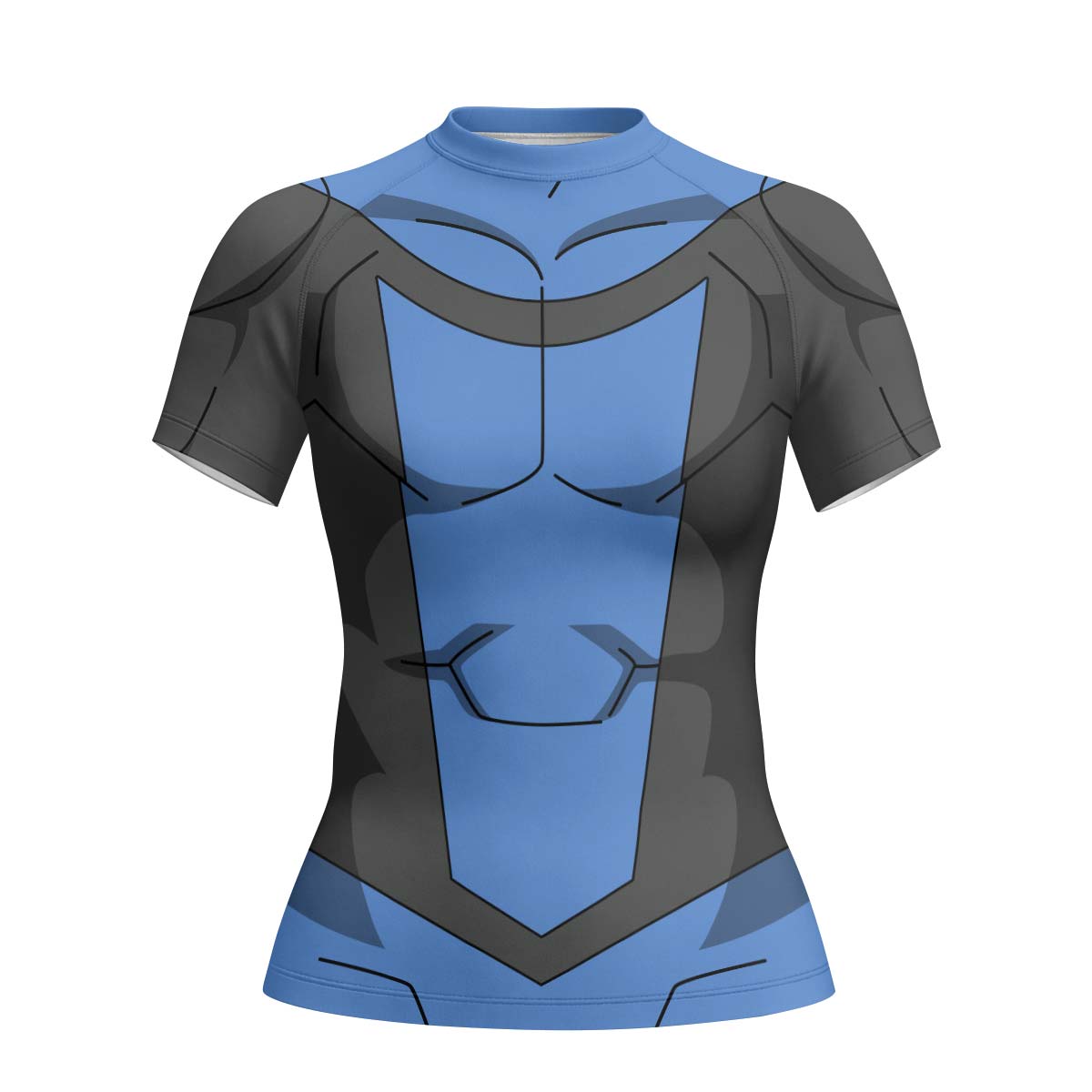 Invincible Blue Rash Guard