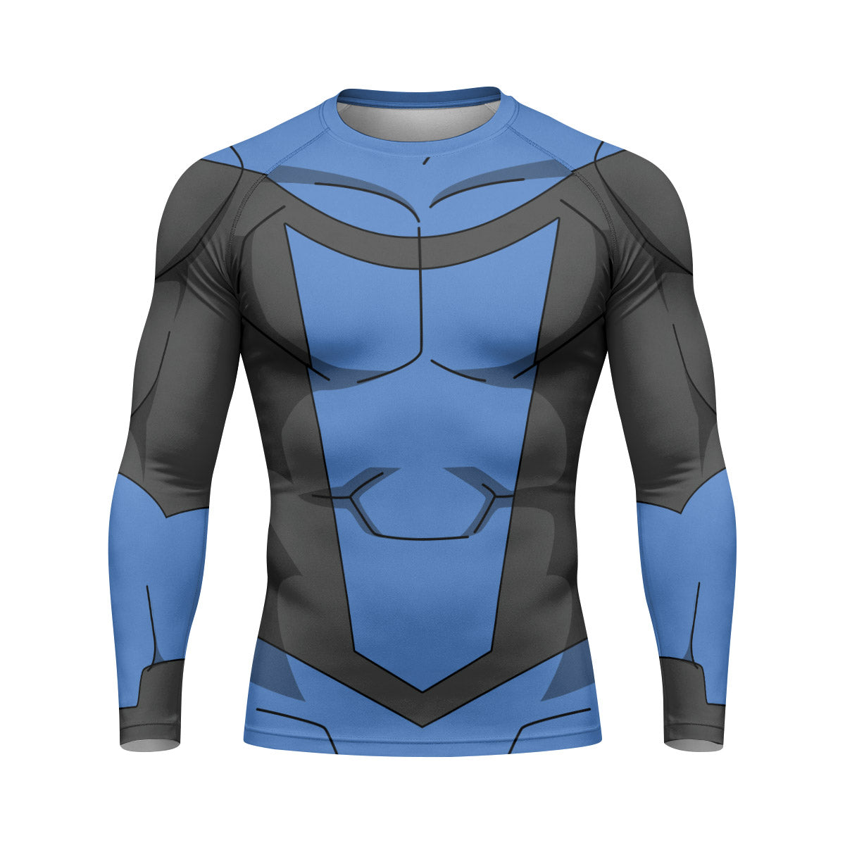 Invincible Blue Rash Guard