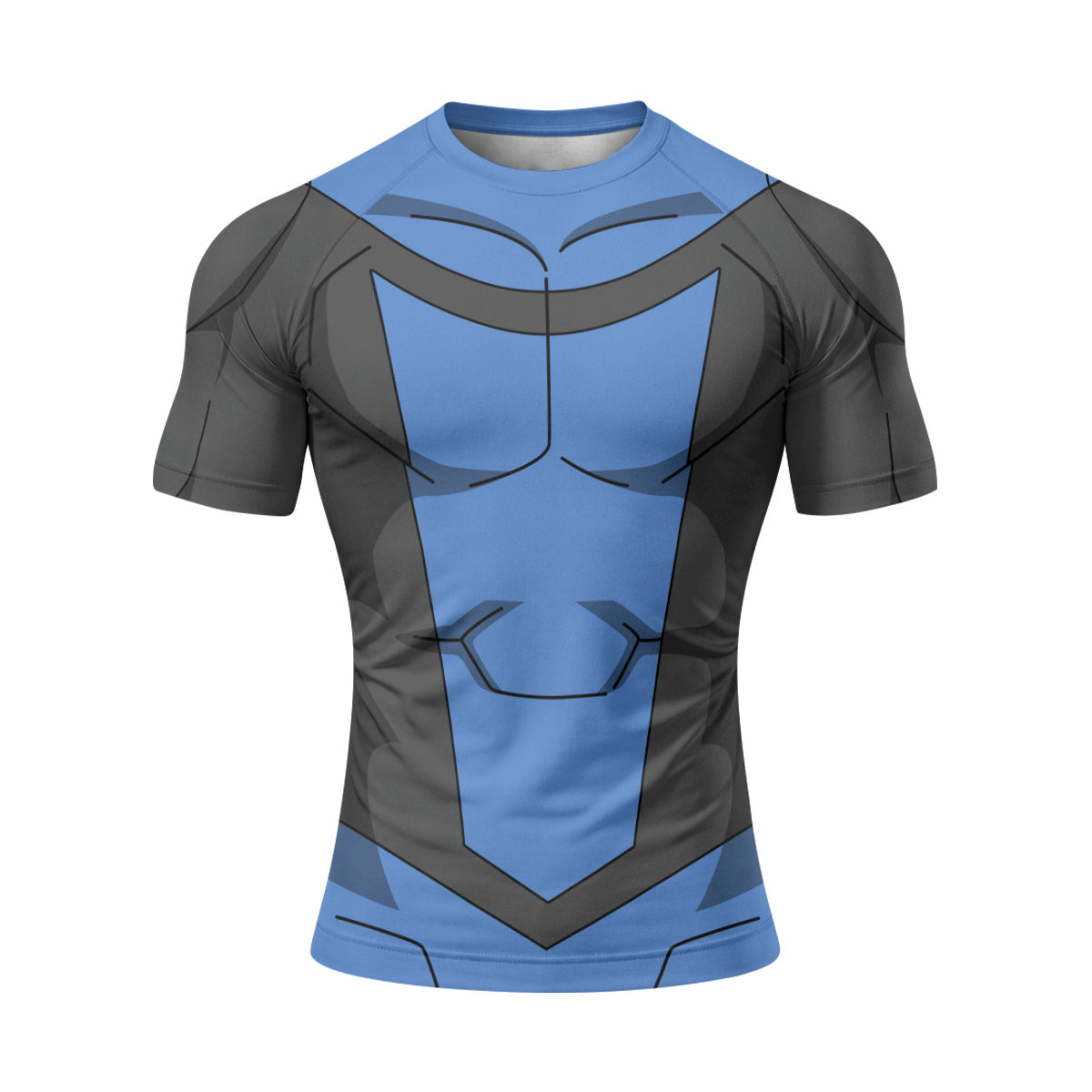 Invincible Blue Rash Guard