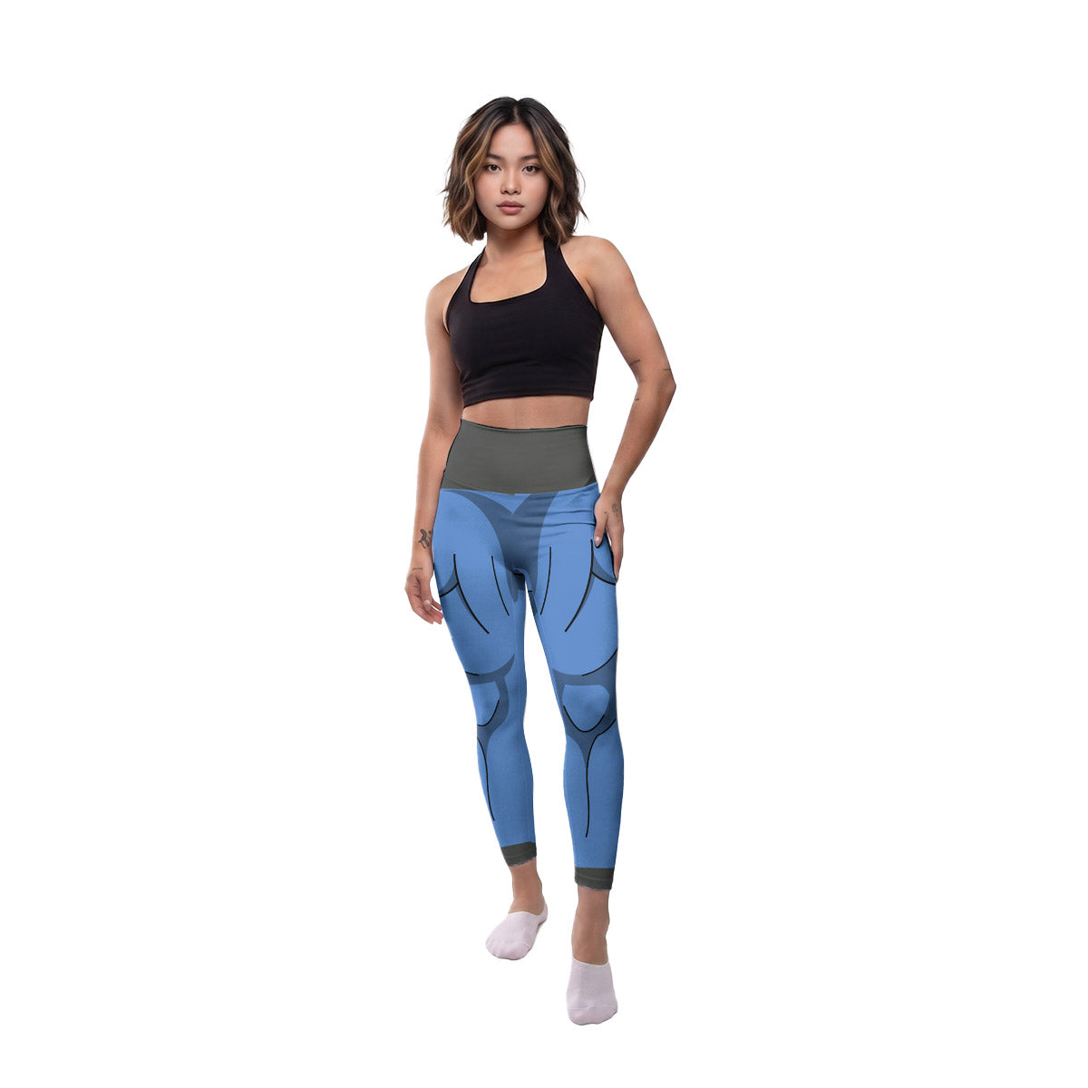  Invincible Blue Women's Leggings