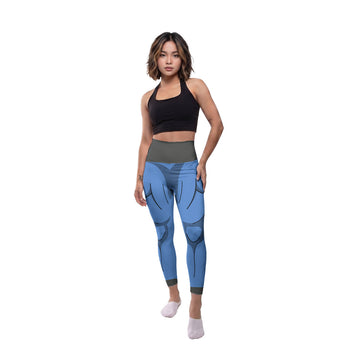  Invincible Blue Women's Leggings