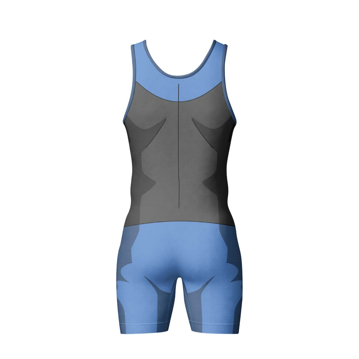 Invincible Blue Wrestling Singlet
