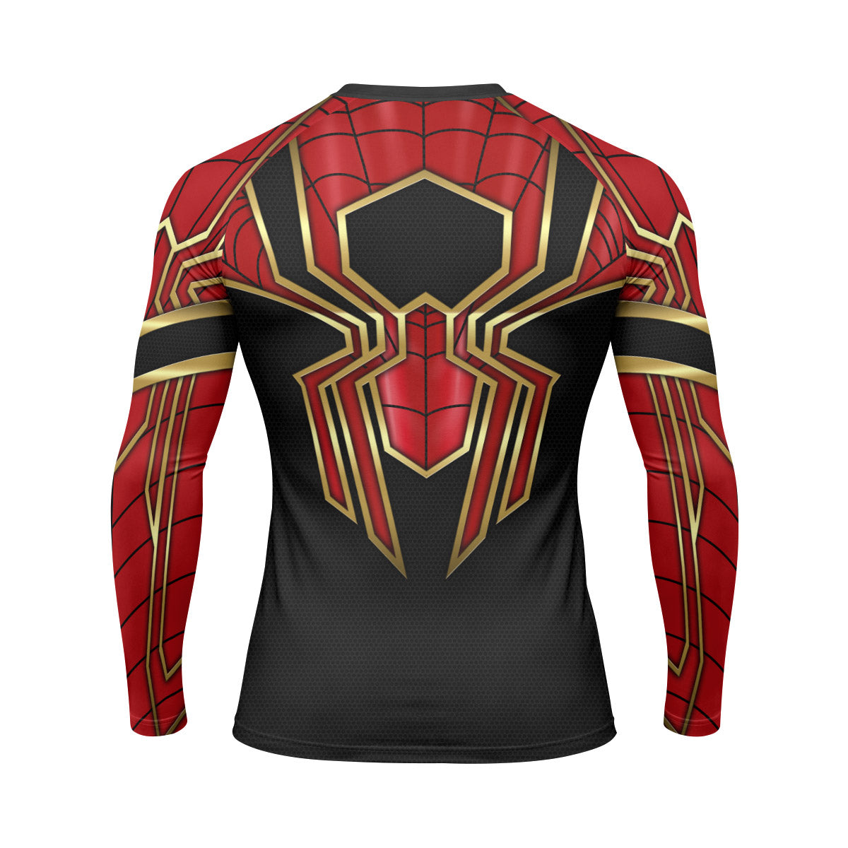 Spider Rash Guard Iron Spider Armor Rash Guard – Athletic Rash Guard for MMA & Fitness ...