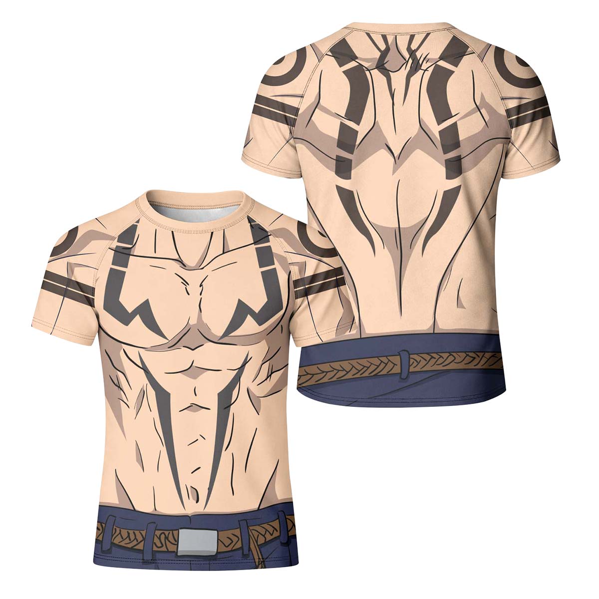Itadori Sukuna Cosplay Kid Rash Guard