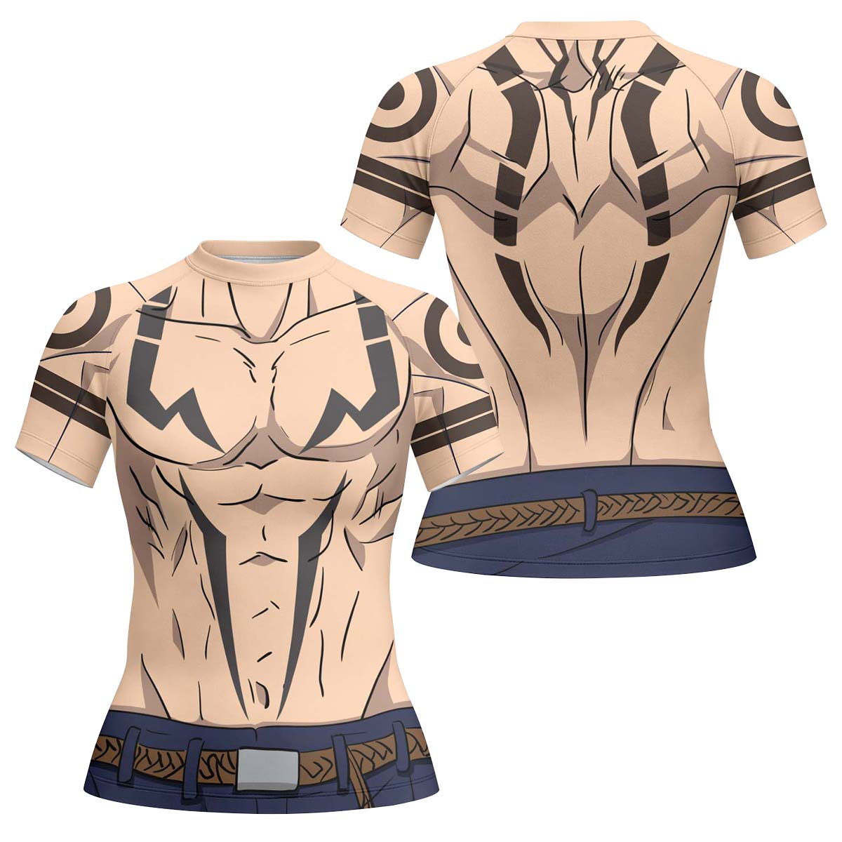 Itadori Sukuna Cosplay Rash Guard