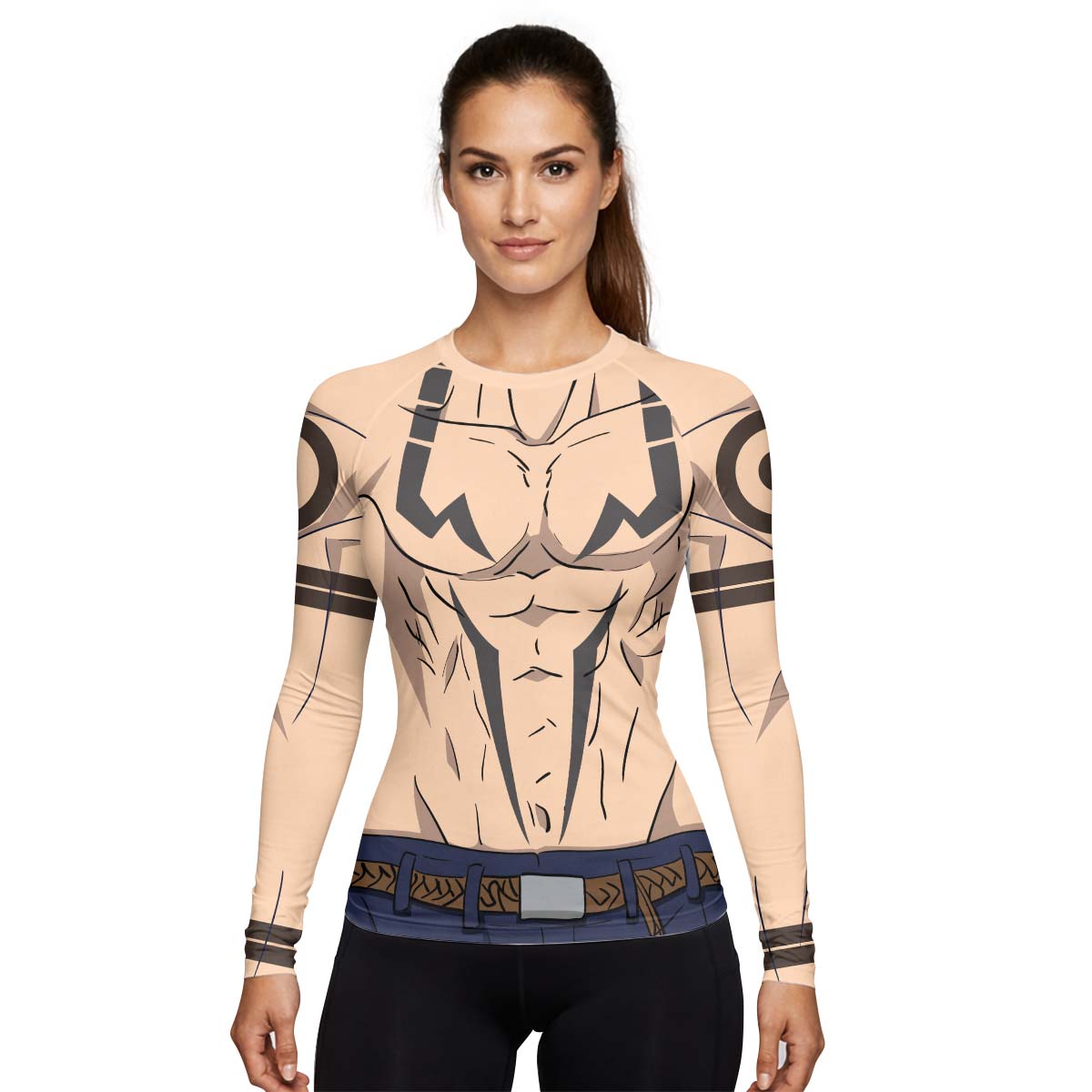 Itadori Sukuna Cosplay Rash Guard