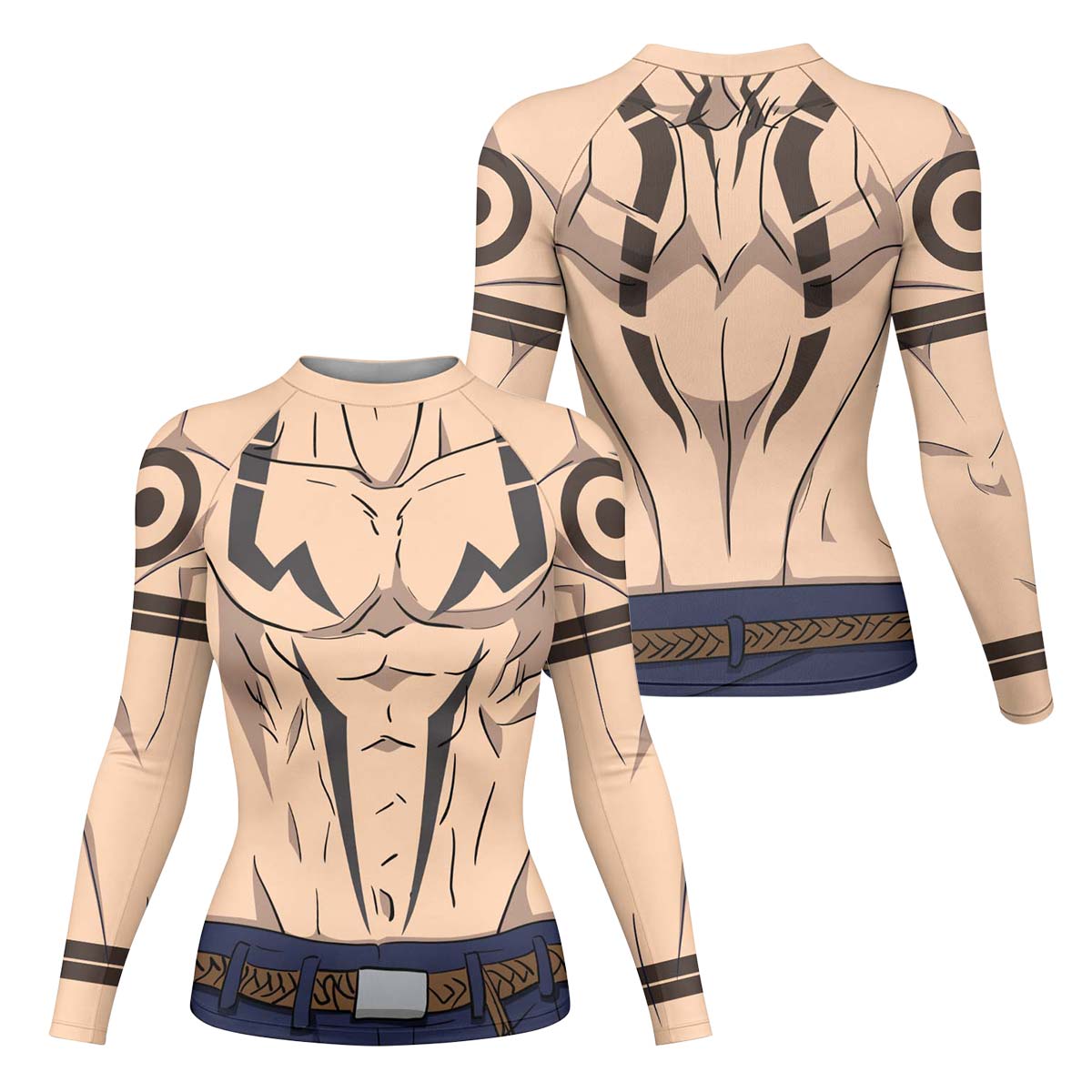 Itadori Sukuna Cosplay Rash Guard