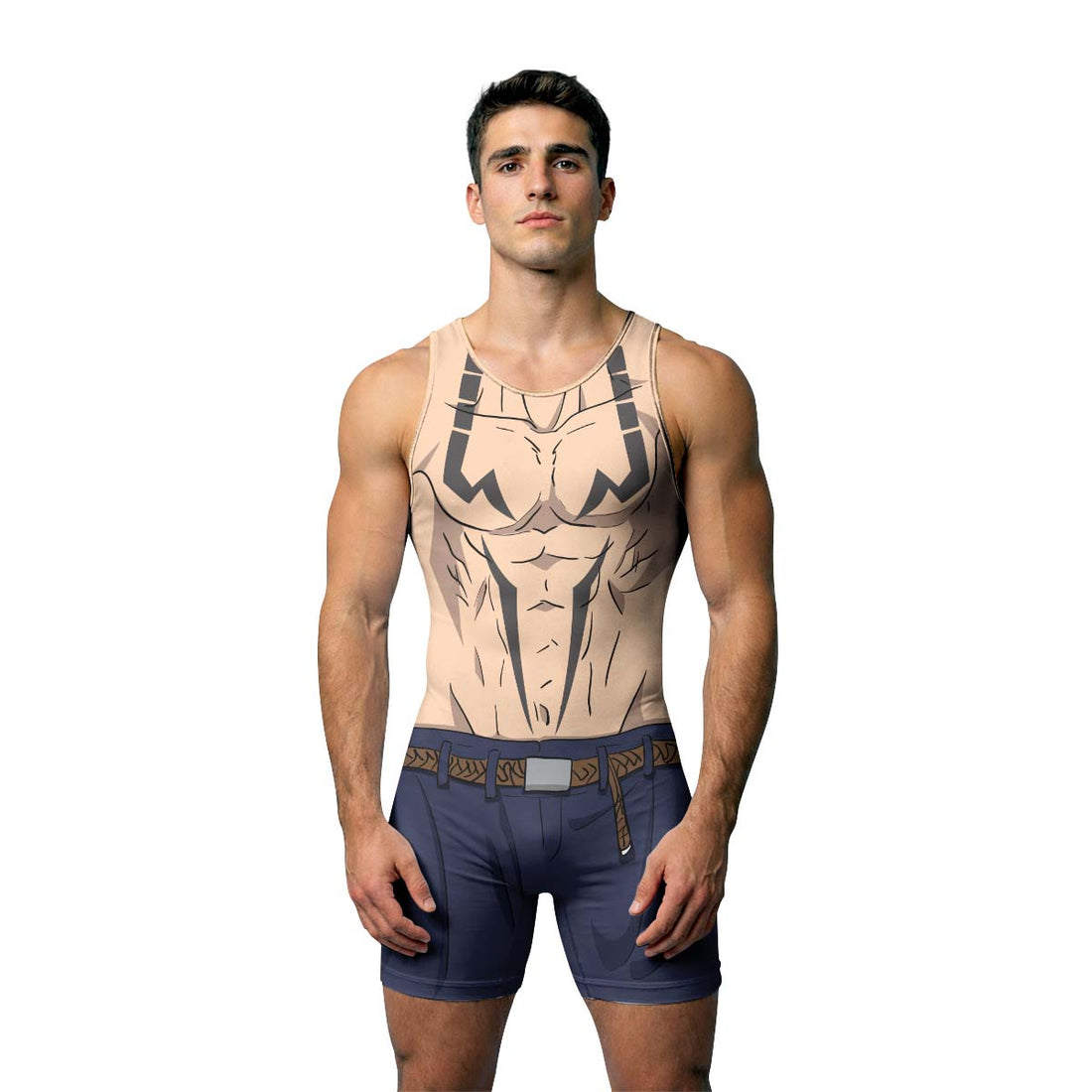 Itadori Sukuna Cosplay Wrestling Singlet