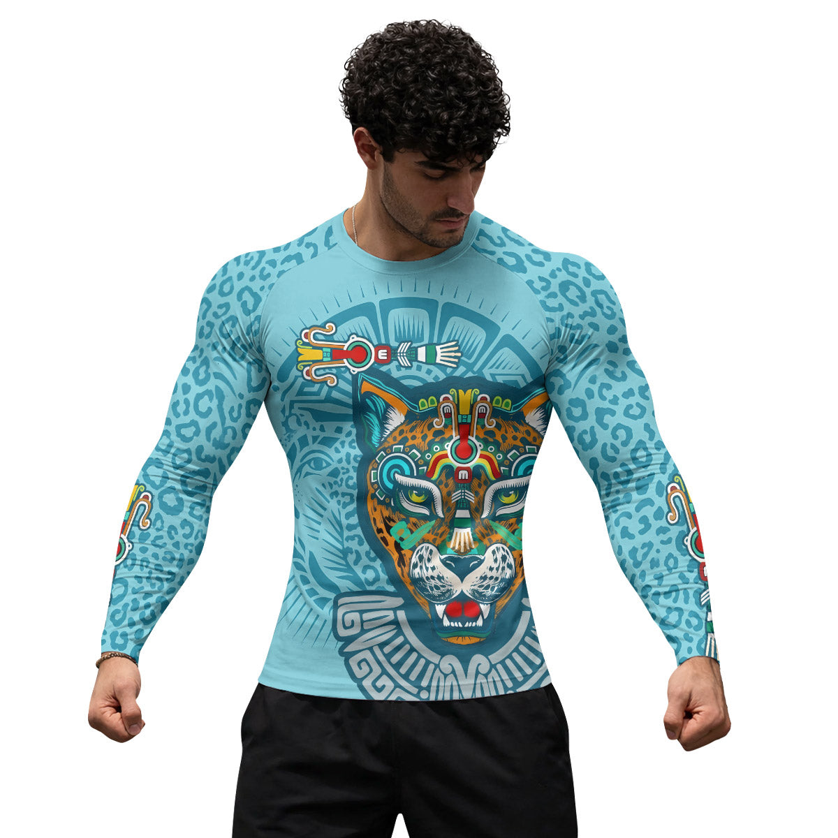 Jaguar Aztec Rash Guard