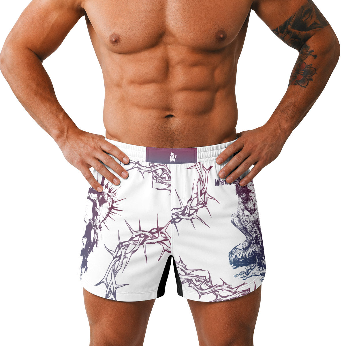  Jesus 1 Corinthians Grappling Shorts