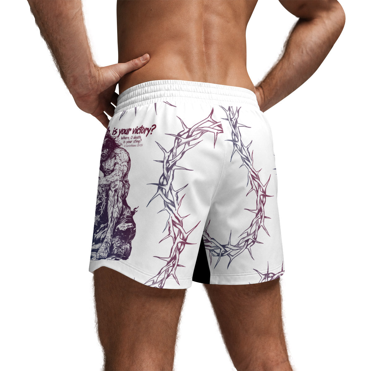  Jesus 1 Corinthians Grappling Shorts