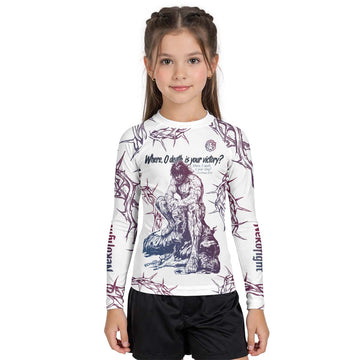 Jesus 1 Corinthians Kid Rash Guard