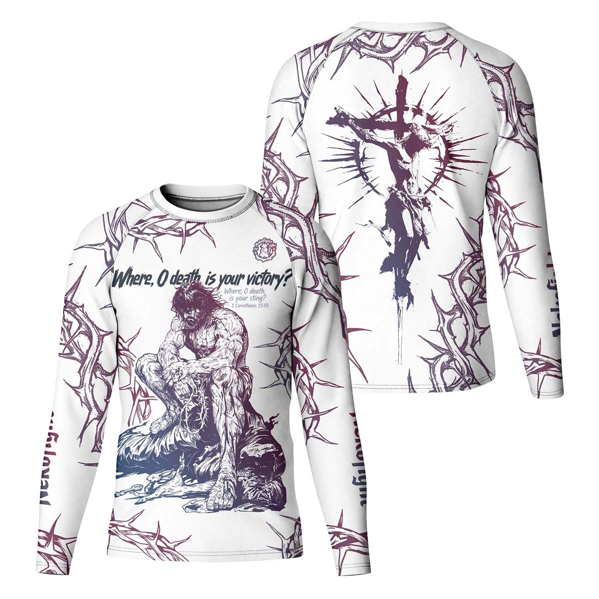 Jesus 1 Corinthians Kid Rash Guard