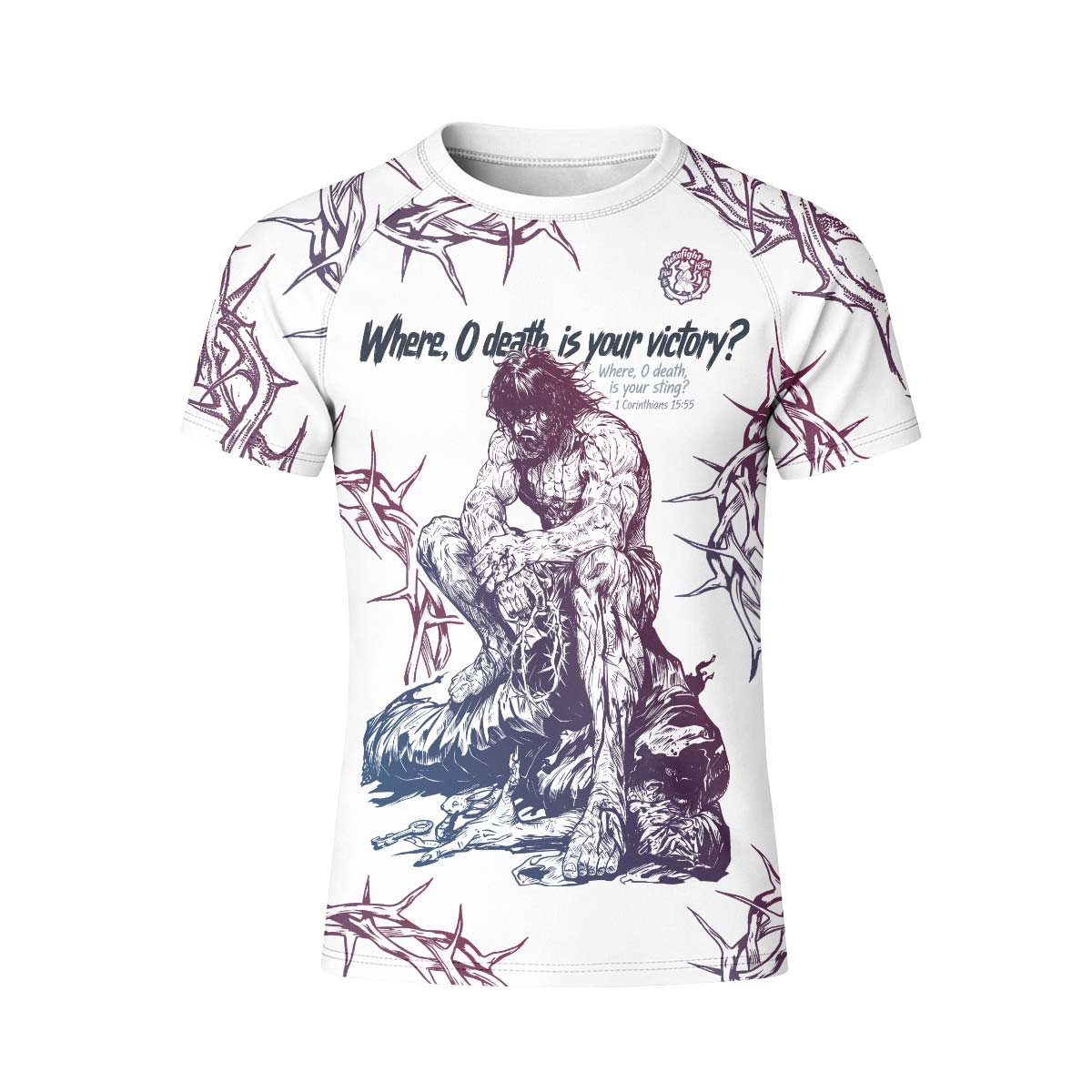 Jesus 1 Corinthians Kid Rash Guard