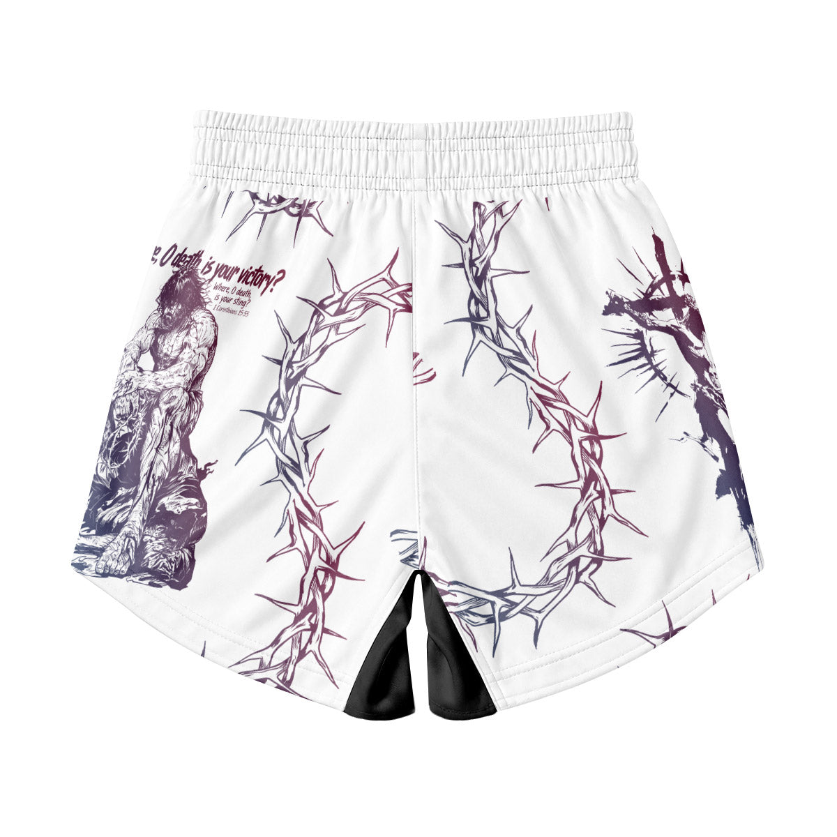 Jesus 1 Corinthians Kids Grappling Shorts