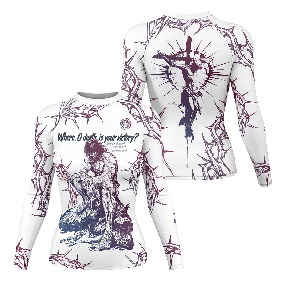  Jesus 1 Corinthians Rash Guard