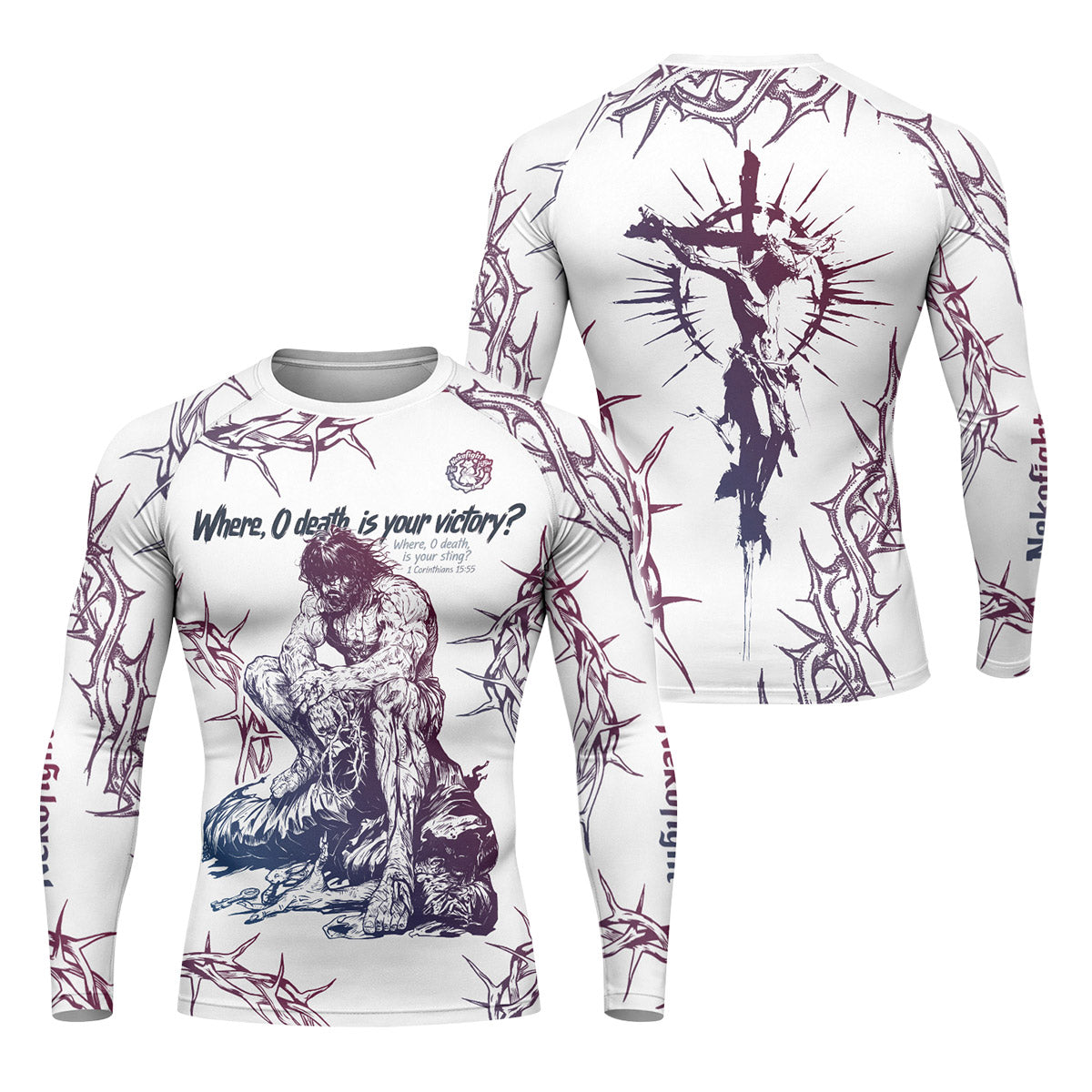Jesus 1 Corinthians Rash Guard