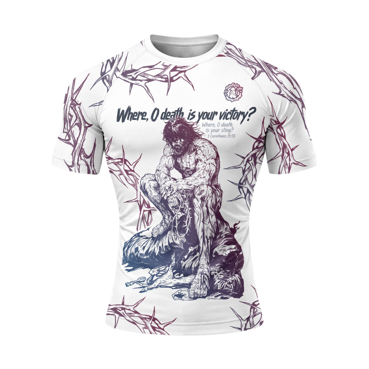 Jesus 1 Corinthians Rash Guard