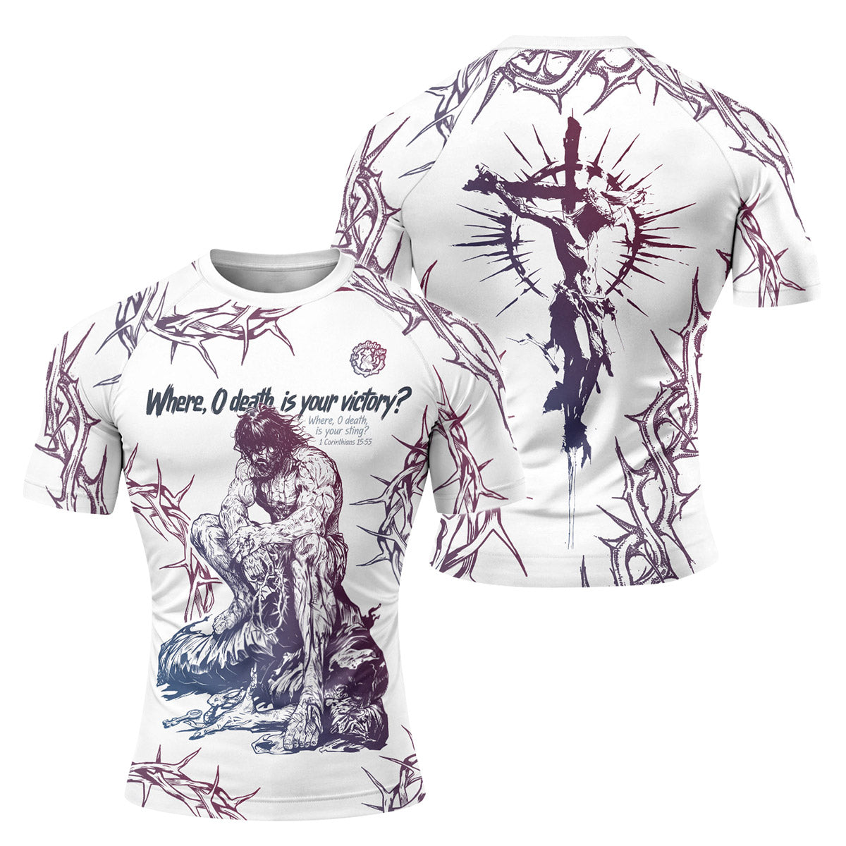 Jesus 1 Corinthians Rash Guard